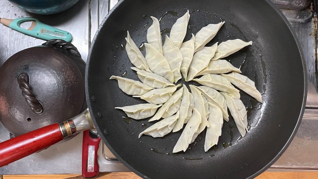 フライパンで焼く