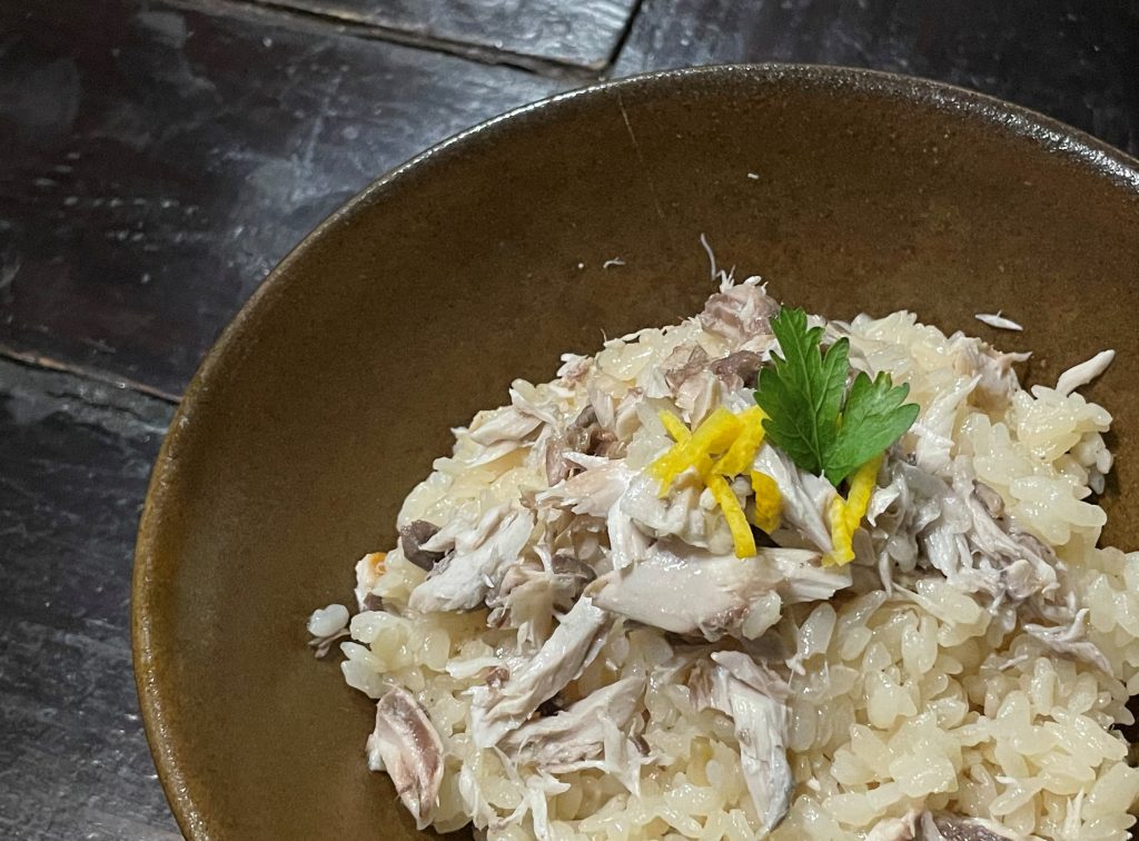 焼きサバごはん