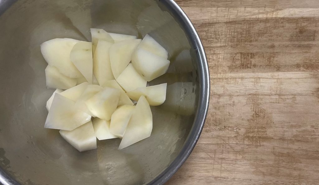 じゃがいも切る